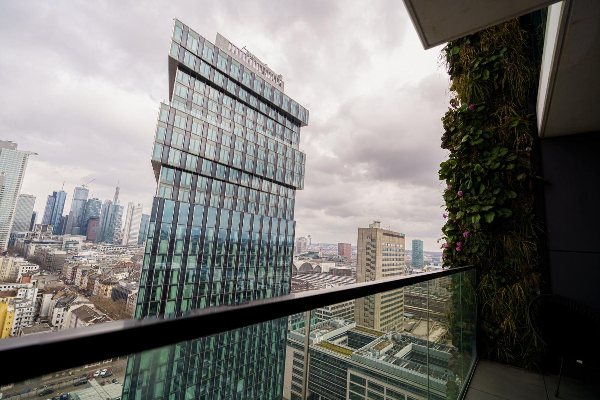 Apartment Skyline Blick Frankfurt - Nahe Messe